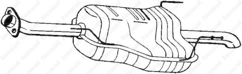 BOSAL Endschalld&auml;mpfer 185-633
