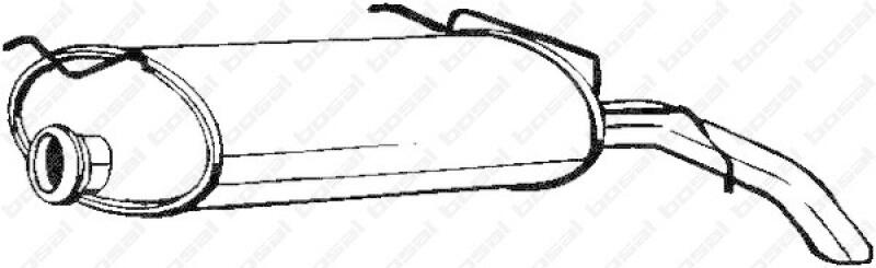 BOSAL Endschalld&auml;mpfer 135-527