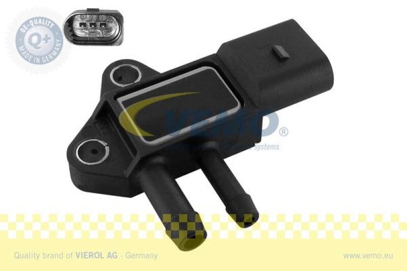 VEMO Sensor, Abgasdruck Q+, Erstausr&uuml;sterqualit&auml;t MADE IN GERMANY V10-72-1247