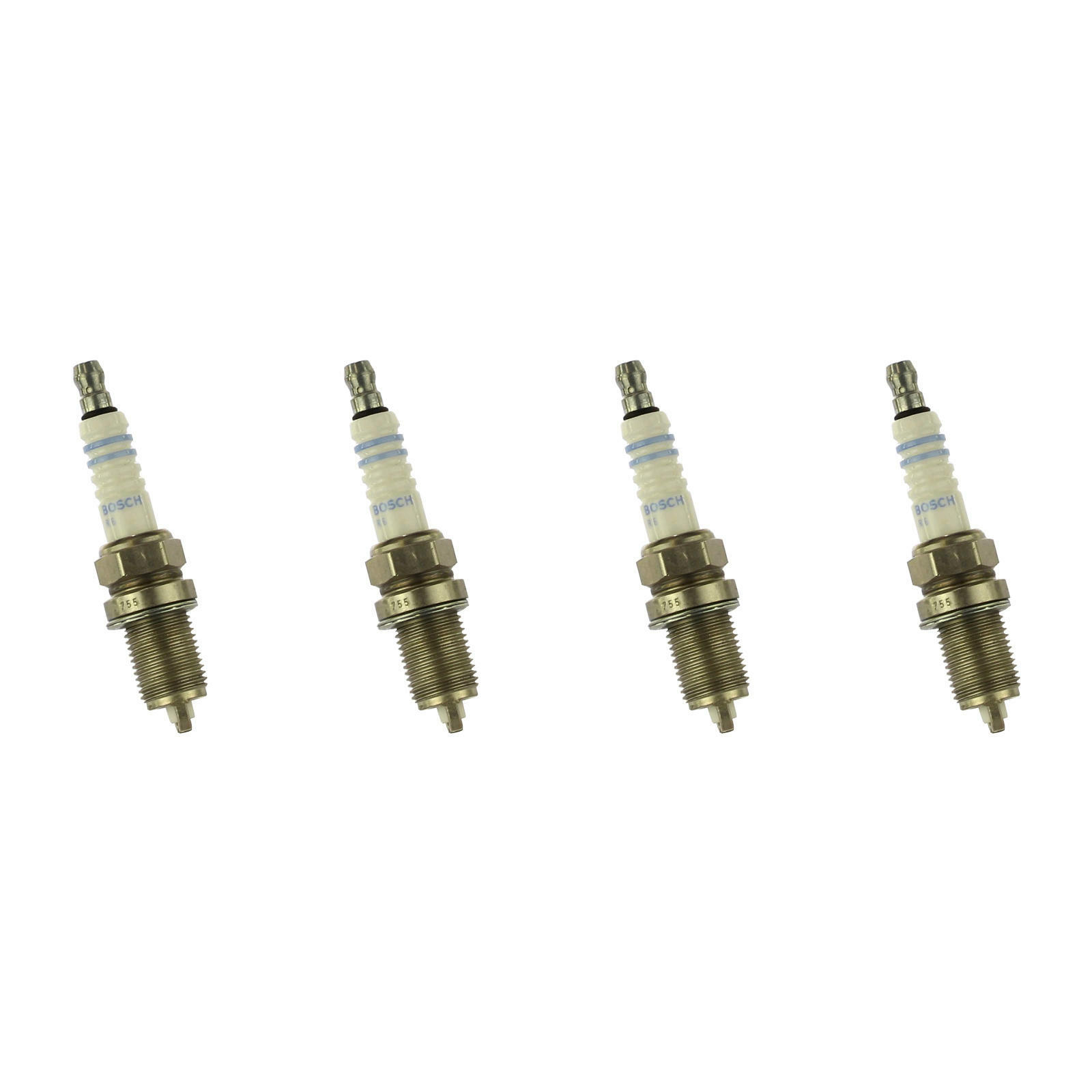 4x BOSCH Z&uuml;ndkerze passend f&uuml;r Renault Twingo 1 1.2 D7F706 VW Golf ...