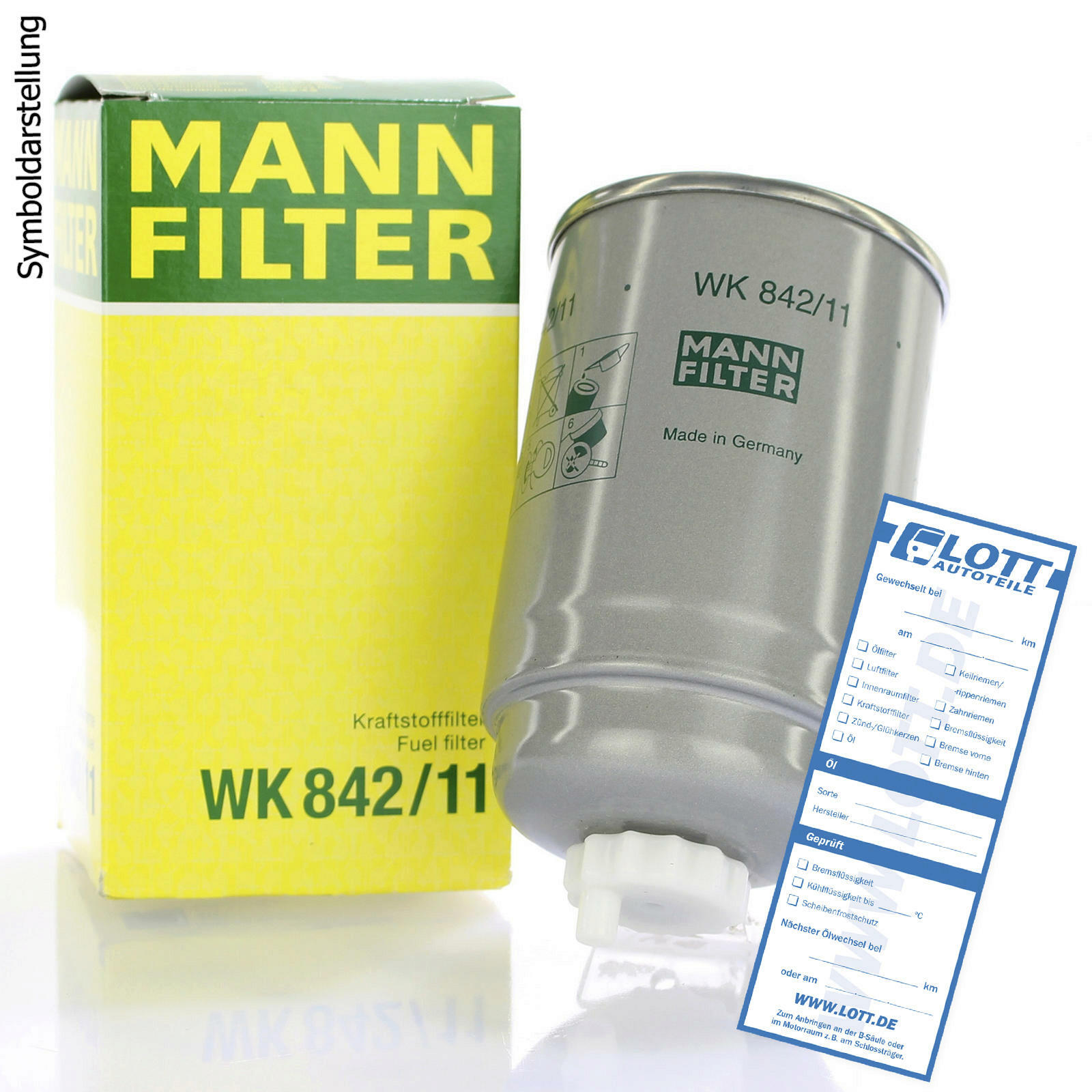 MANN-FILTER Kraftstofffilter WK 6012