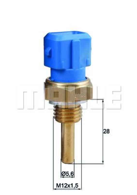 MAHLE Sensor, K&uuml;hlmitteltemperatur BEHR TSE 12