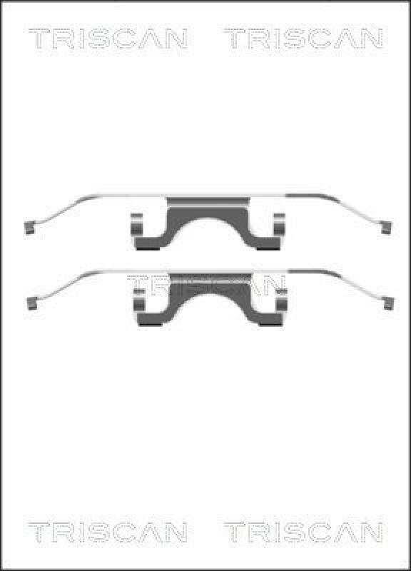 TRISCAN Accessory Kit, disc brake pad