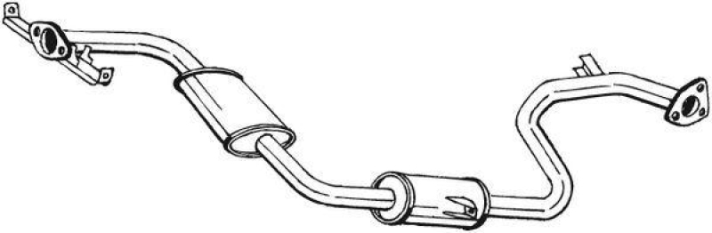 BOSAL Middle Silencer