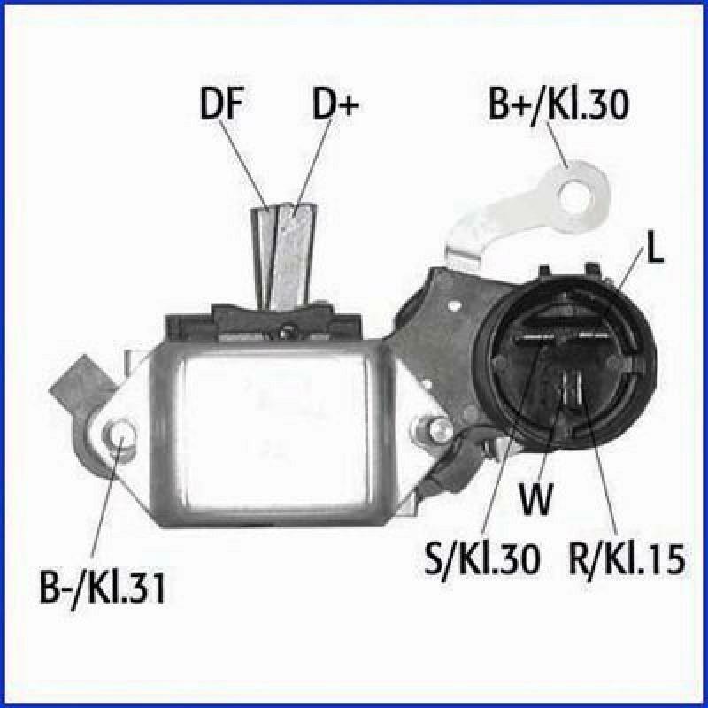 HITACHI Alternator Regulator Hueco
