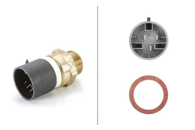 HELLA Temperaturschalter, K&uuml;hlerl&uuml;fter 6ZT 007 837-021