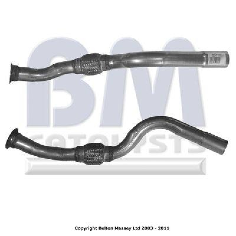 BM Catalysts Abgasrohr Vorne passend f&uuml;r Mitsubishi Colt 6 1.5 DI-D BM50177