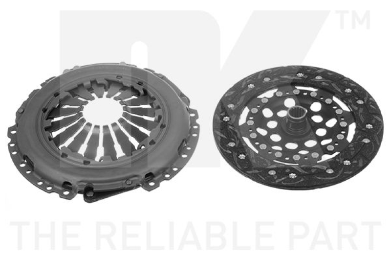 Kupplungssatz 2 in 1 kit (Cover + Plate) 133682