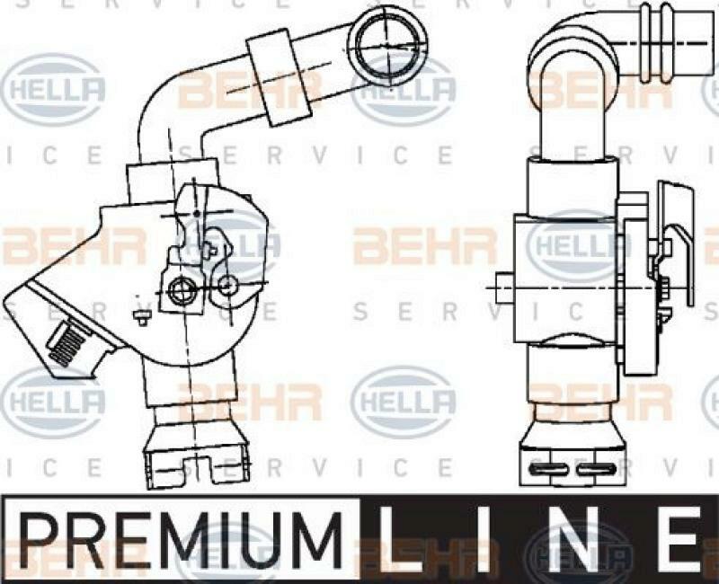 HELLA K&uuml;hlmittelregelventil BEHR HELLA SERVICE *** PREMIUM LINE *** 9XL 351 029-071