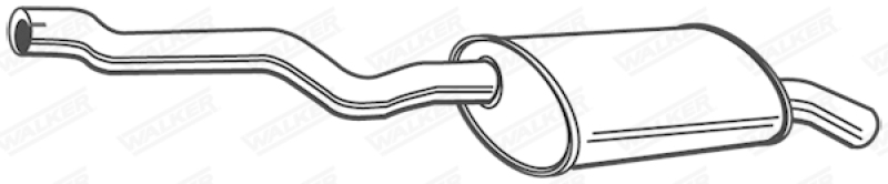 WALKER End Silencer