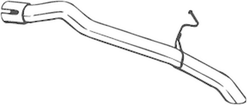 BOSAL Abgasrohr 840-001