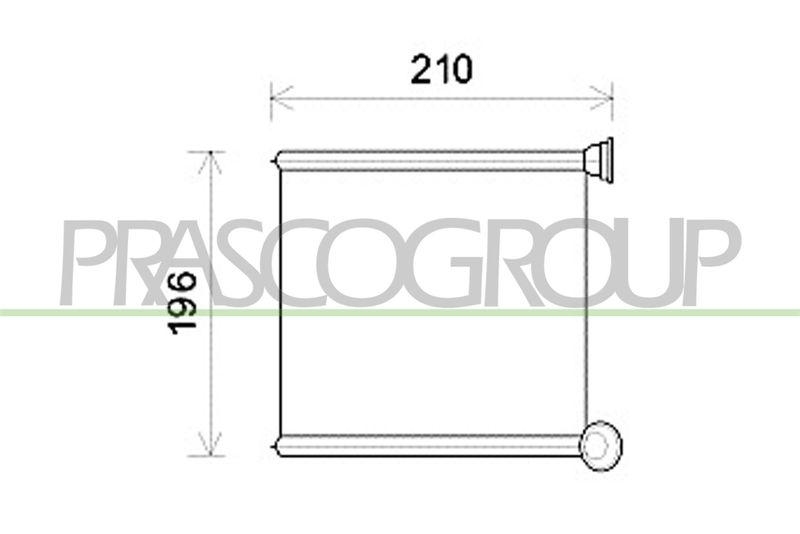 PRASCO Heat Exchanger, interior heating PrascoSelection