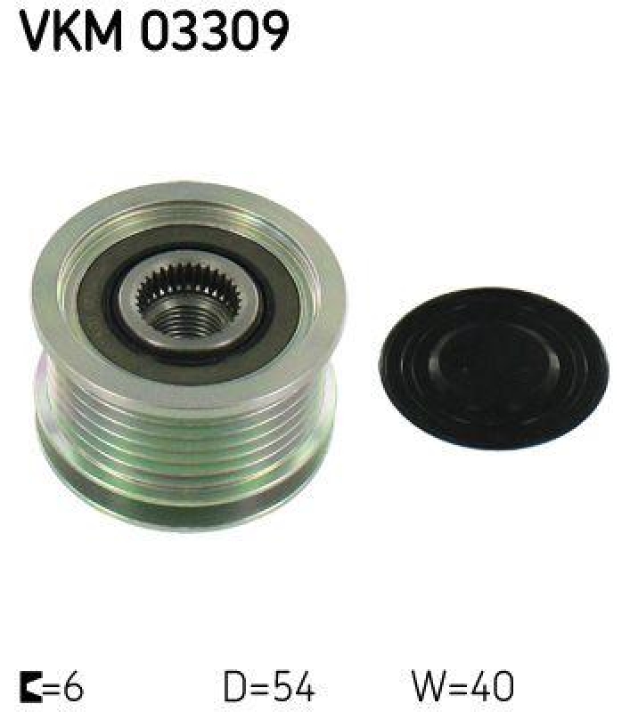 SKF Generatorfreilauf VKM 03309