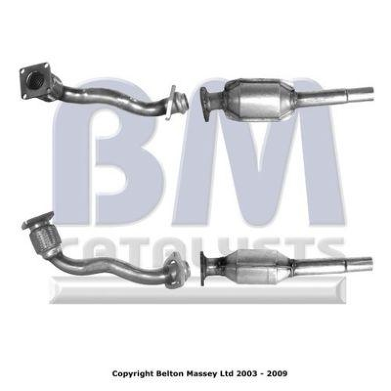 BM Catalysts Katalysator Kat Approved passend f&uuml;r Seat Inca VW Caddy Ibiza 1.9 BM80055H