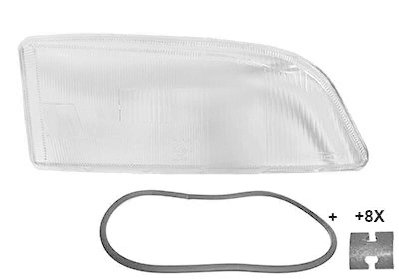 VAN WEZEL Streuscheibe, Hauptscheinwerfer 5950978