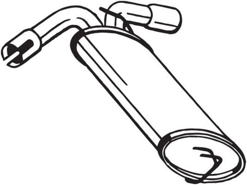 BOSAL End Silencer