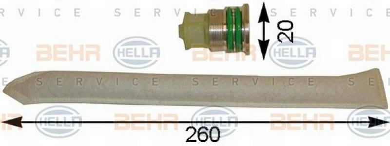 HELLA Trockner, Klimaanlage 8FT 351 193-121