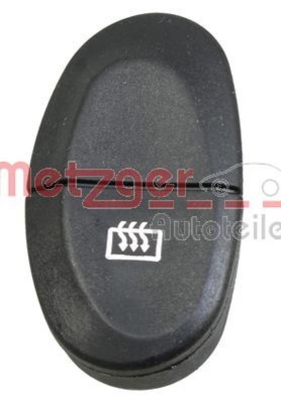 METZGER Schalter, Heckscheibenheizung 916599