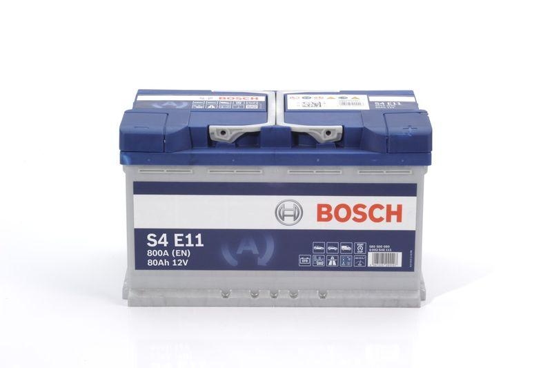 BOSCH Starterbatterie S4E EFB 12V 80Ah 800A 0 092 S4E 111