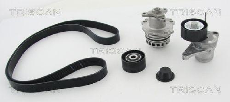 TRISCAN Wasserpumpe + Keilrippenriemensatz 8642 100505