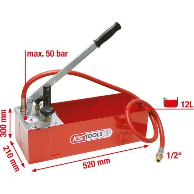 KS TOOLS Druck-/Vakuumpumpe 9021004