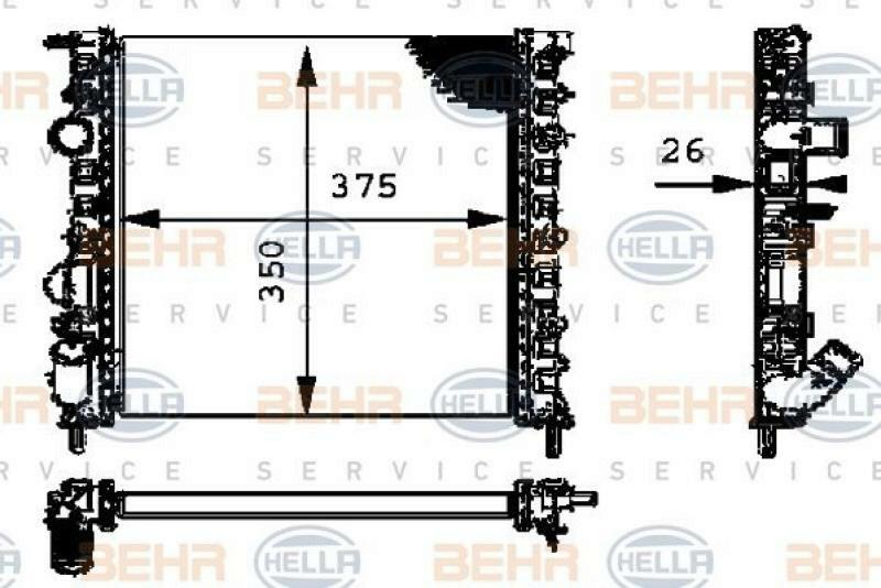 HELLA K&uuml;hler, Motork&uuml;hlung 8MK 376 712-634