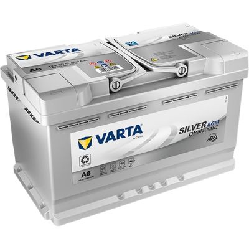 VARTA Starter Battery SILVER dynamic AGM