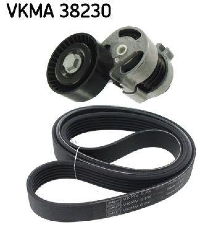 SKF Keilrippenriemensatz VKMA 38230