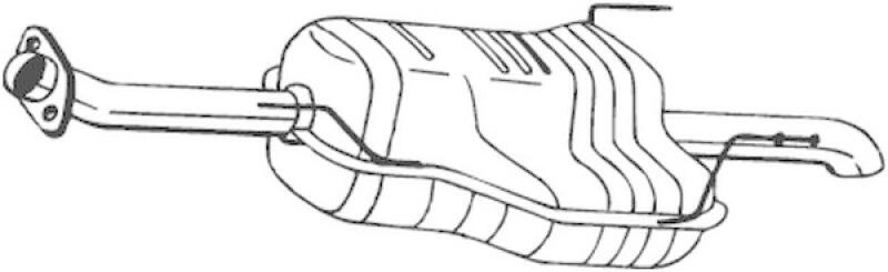BOSAL End Silencer