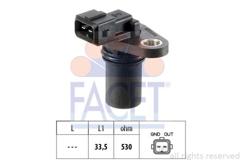 FACET Sensor, Drehzahl Made in Italy - OE Equivalent 90189