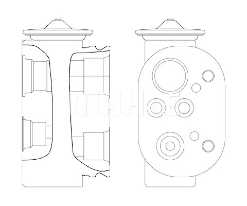 MAHLE Expansion Valve, air conditioning BEHR