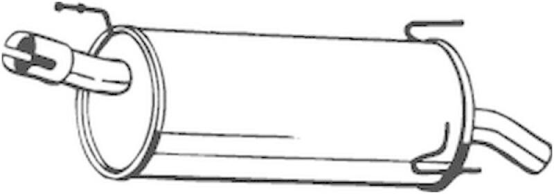 BOSAL End Silencer