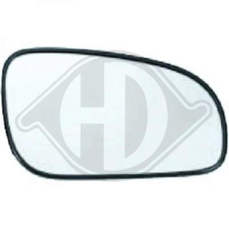 DIEDERICHS Spiegelglas, Au&szlig;enspiegel 7661027