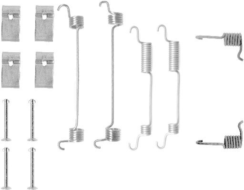 HELLA Accessory Kit, brake shoes