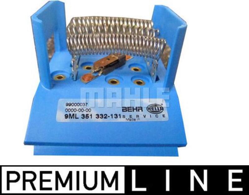 MAHLE Resistor, interior blower BEHR *** PREMIUM LINE ***