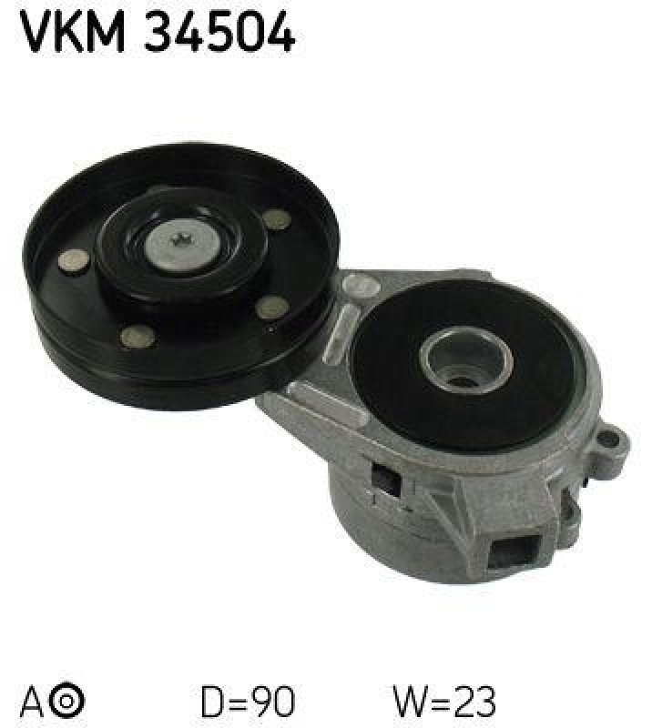 SKF Tensioner Pulley, v-ribbed belt