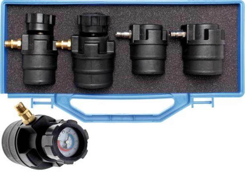 Turbolader-Diagnosekoffer mit Manometern | 55 - 60 - 65 - 70 mm 8958