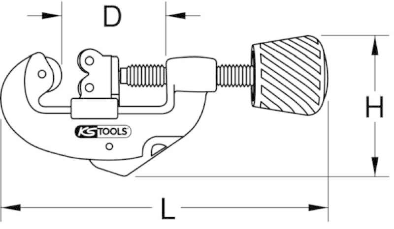 KS TOOLS Rohrschneider 1041000