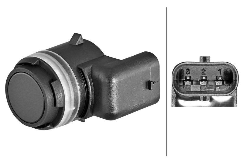 HELLA Sensor, Einparkhilfe 6PX 358 270-431