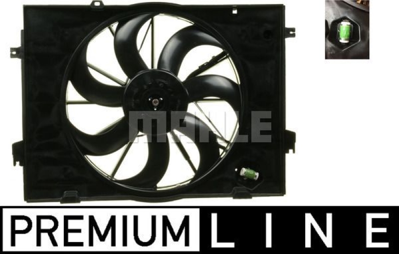 MAHLE Fan, engine cooling BEHR *** PREMIUM LINE ***