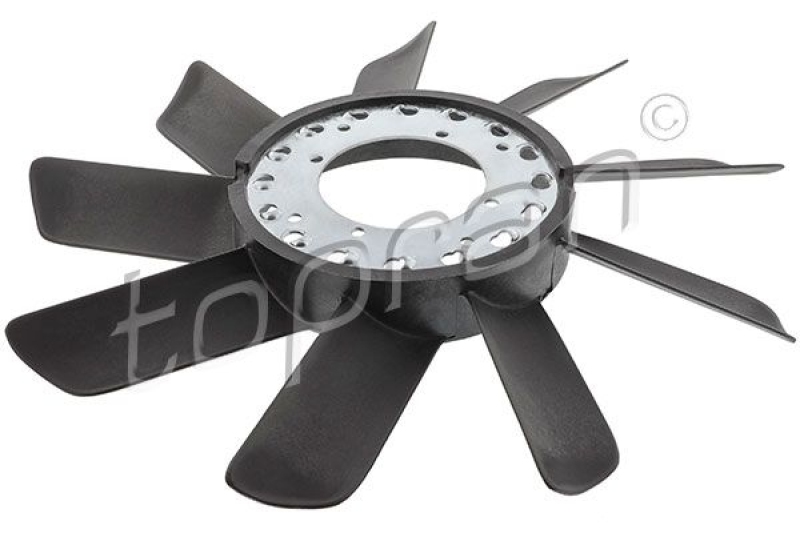 TOPRAN L&uuml;fterrad, Motork&uuml;hlung 500899