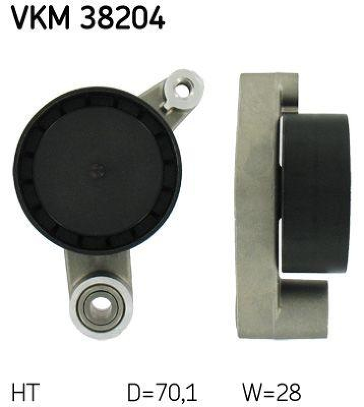 SKF Riemenspanner, Keilrippenriemen VKM 38204
