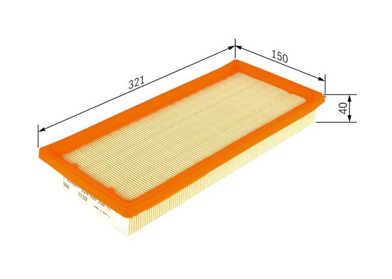 BOSCH Luftfilter