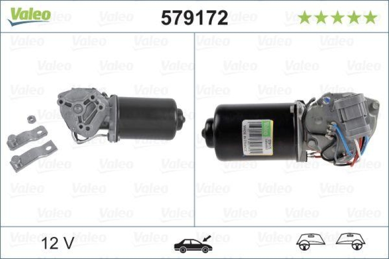 VALEO Wischermotor ORIGINAL TEIL 579172
