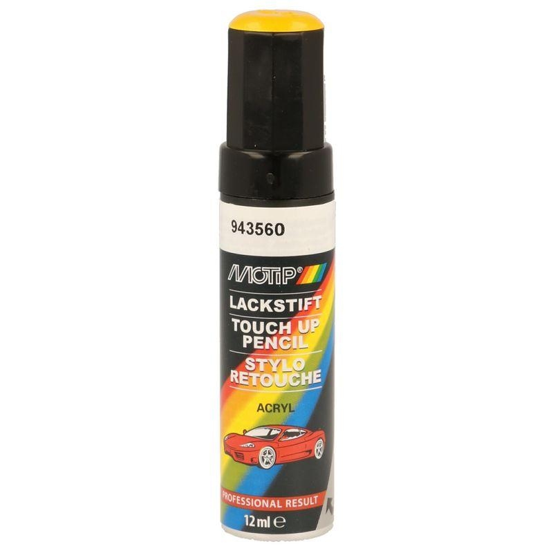 MOTIP Fahrzeug-Kombinationslack KOMPAKT AUTOLACK orange gl&auml;nzend 12 ml