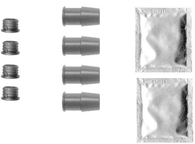 HELLA Zubeh&ouml;rsatz, Bremssattel 8DZ 355 201-591