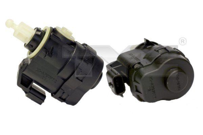 Control, headlight range adjustment