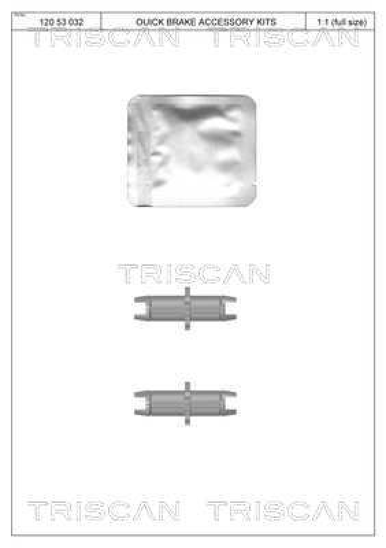 TRISCAN Gest&auml;ngesteller, Bremsanlage 8105 432596