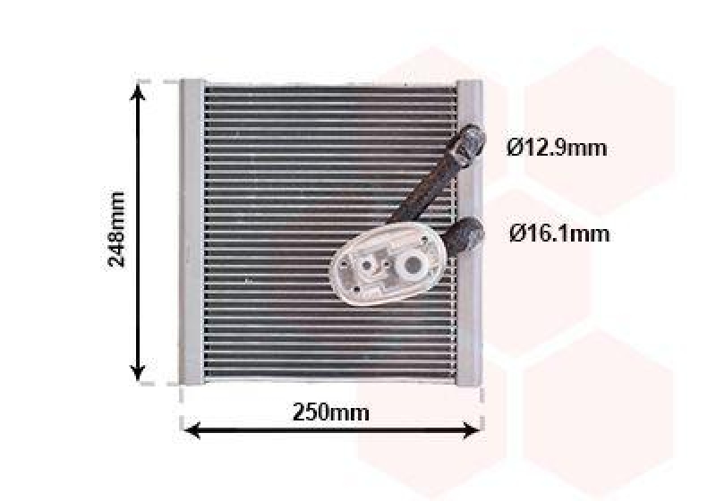 VAN WEZEL Verdampfer, Klimaanlage 5901V702