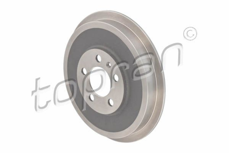 2x TOPRAN Brake Drum